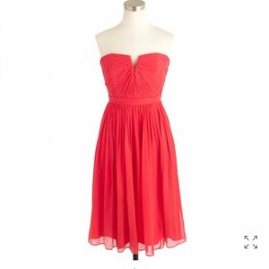 Petite Nadia Dress in Silk Chiffon